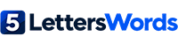 Five Letters Words Logo